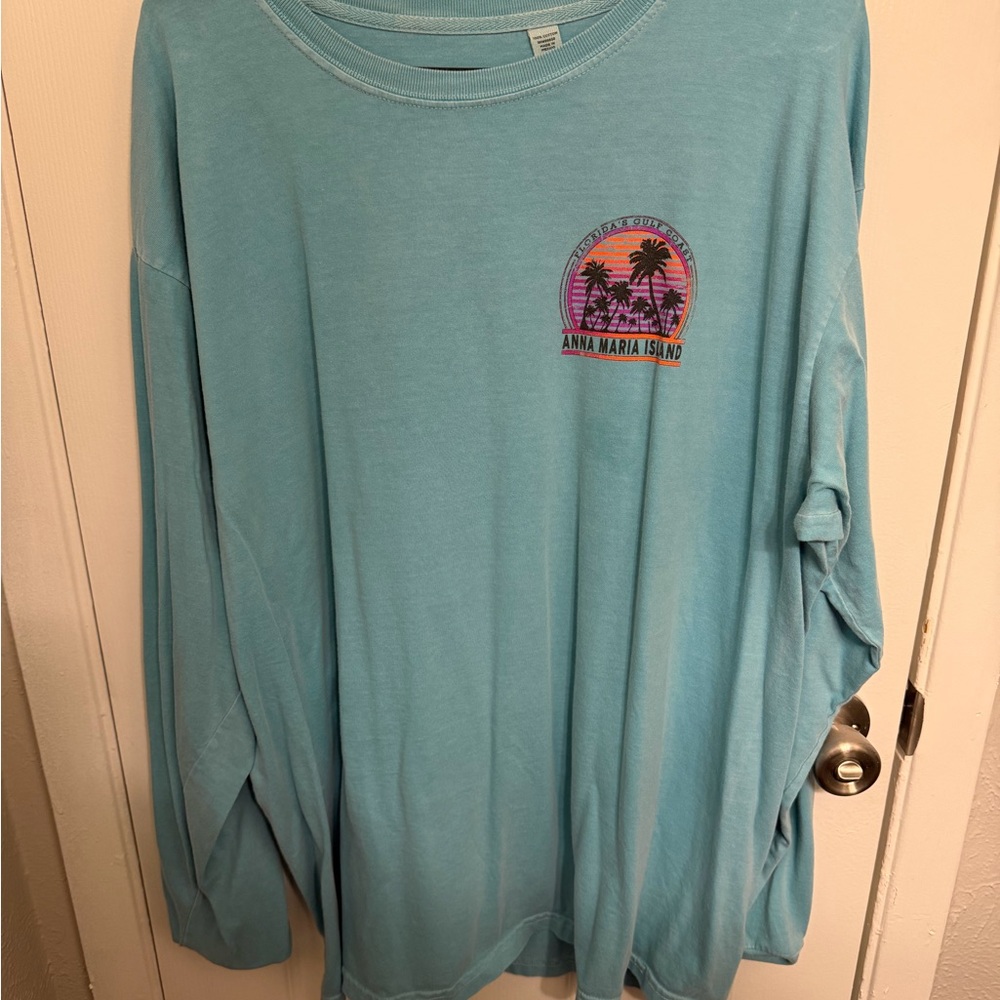 Anna Maria Island long sleeve graphic tee